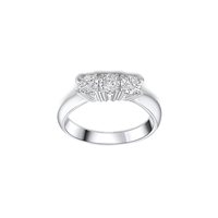 Ring Gaurosa Woman in Gold Diamante 0.47 Ct 10508756 - 10508756